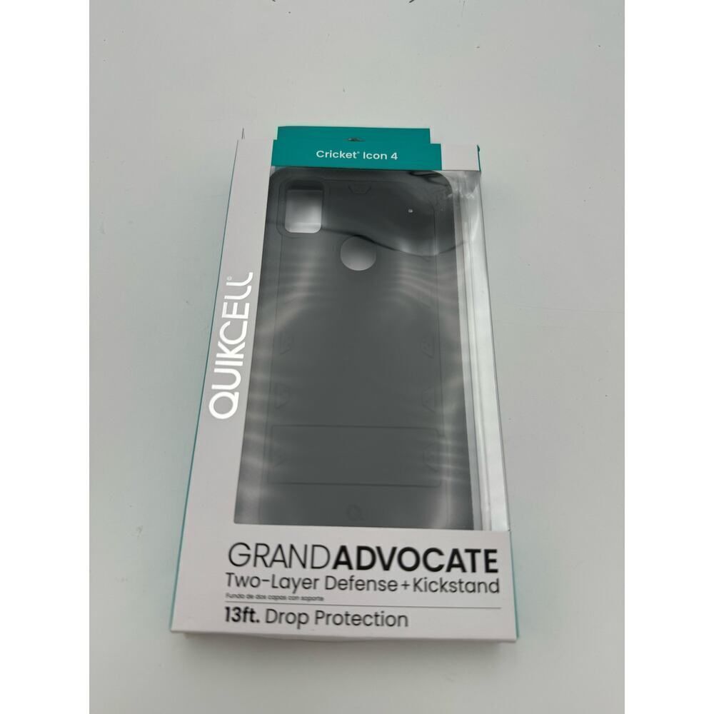 QUICKCELL Cricket Icon 4 Grand Advocate case‎ - Black